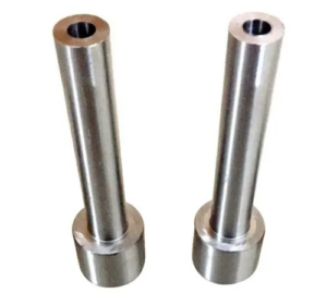 Metal parts before and after Passivation